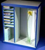 Individuelle und moderne Möbelgestaltung mit farbigen Kanten in Kombination mit einer Dekorvielfalt die keine Kundenwünsche offen läst.